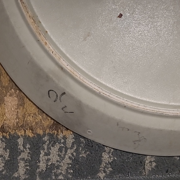 VINTAGE MIKASA 'INDIAN SUMMER' STONE KRAFT DINNER PLATES SET OF 2 - Picture 6 of 14